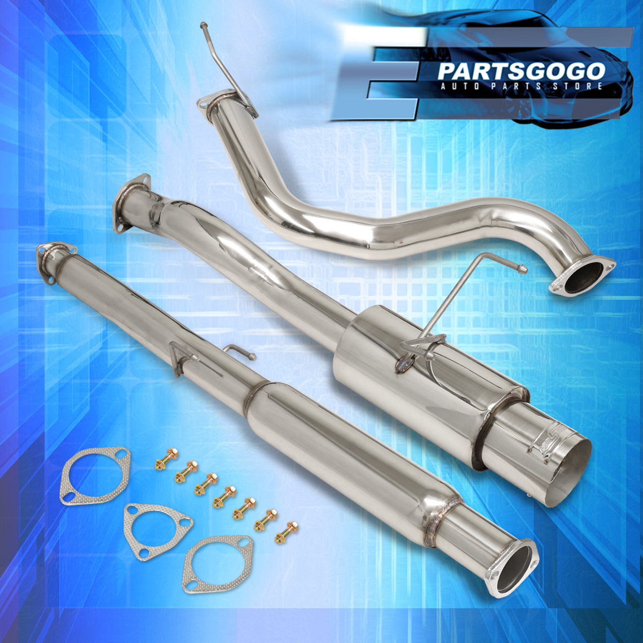 Invidia 94-01 Integra Coupe N1 Cat-back Exhaust System | HS94AI1GTP | K Series Parts