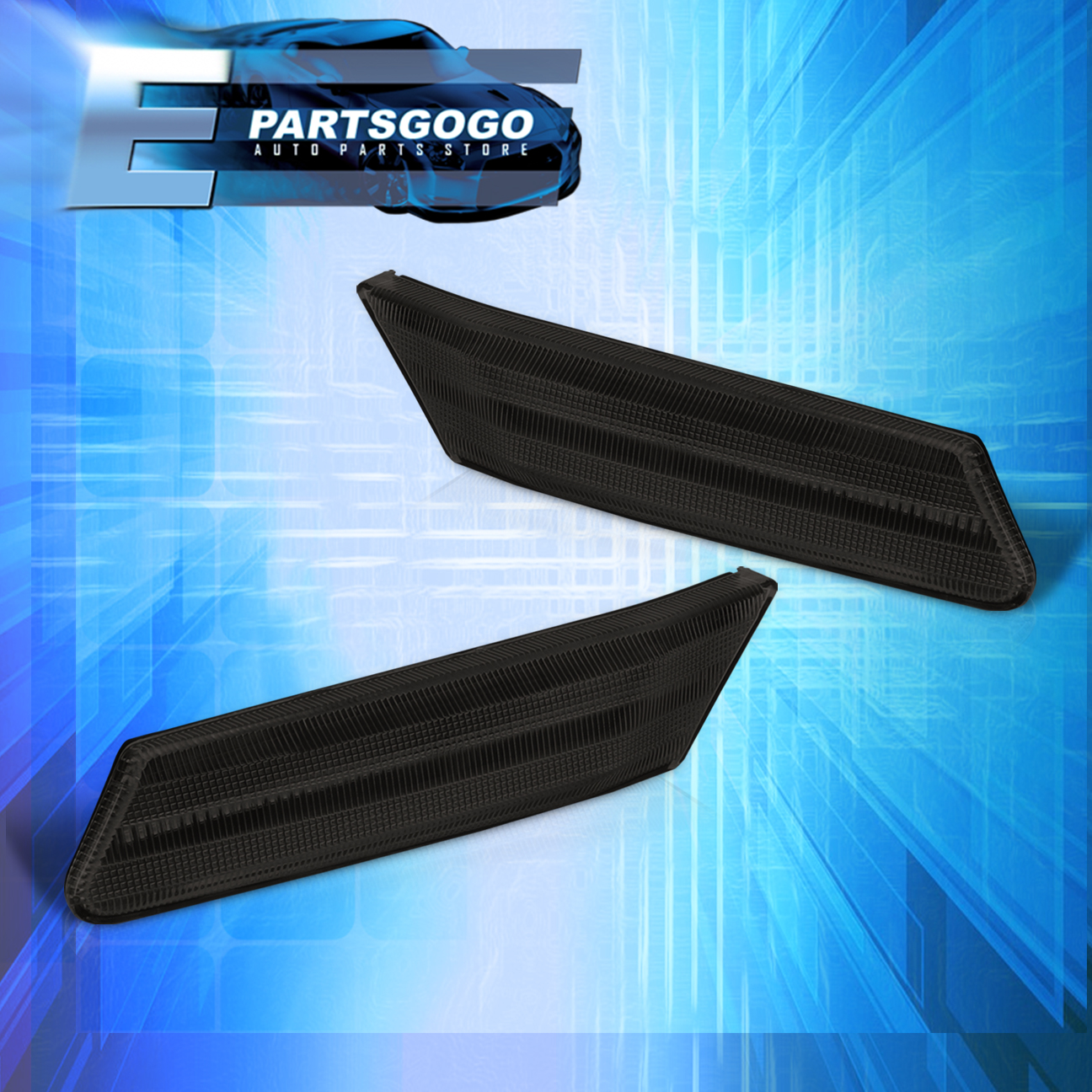 Smoke LED Side Marker Lights For Porsche 911 997 Carrera 2005-2012 – Pair (Left & Right) – Epartsgogo